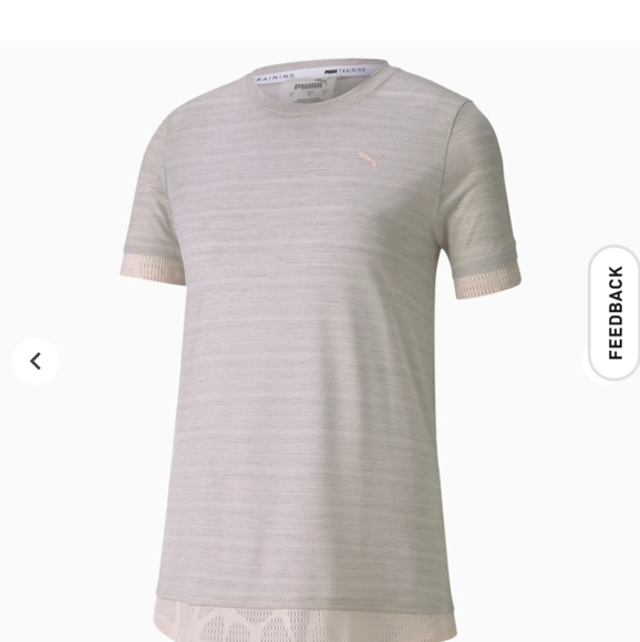 Puma Studio Mixed Lace Women's Tee - Picture 1 of 10